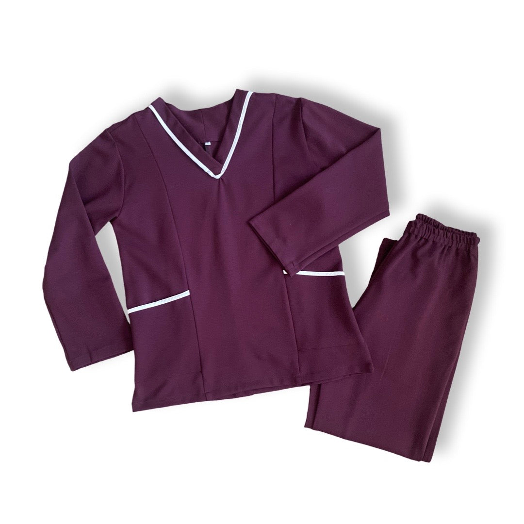 Berry Long Sleeve Uniform