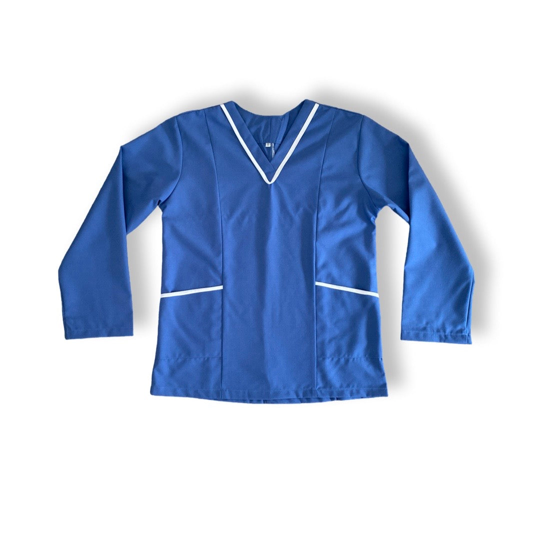 Ocean Blue Long Sleeve Uniform