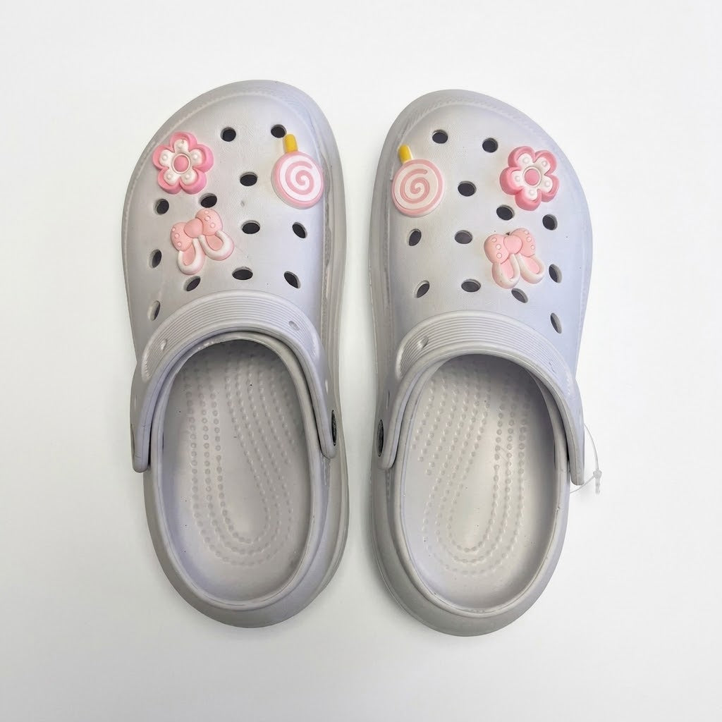 White Women Clog