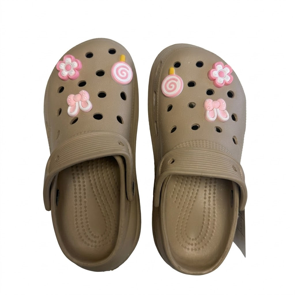Brown Women Clog