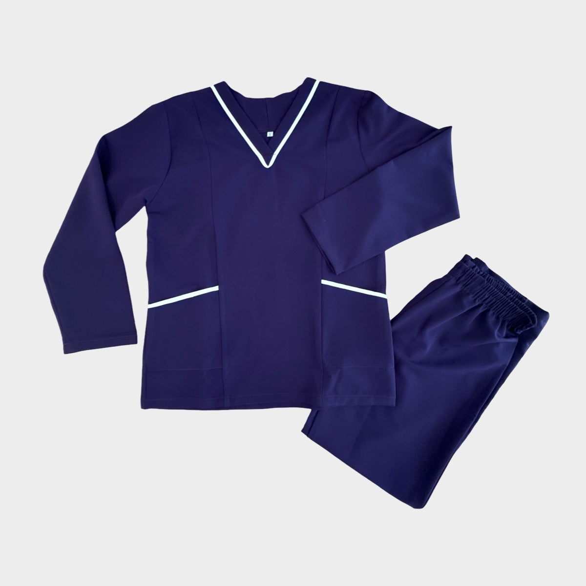 Dark Purple Long Sleeve Uniform