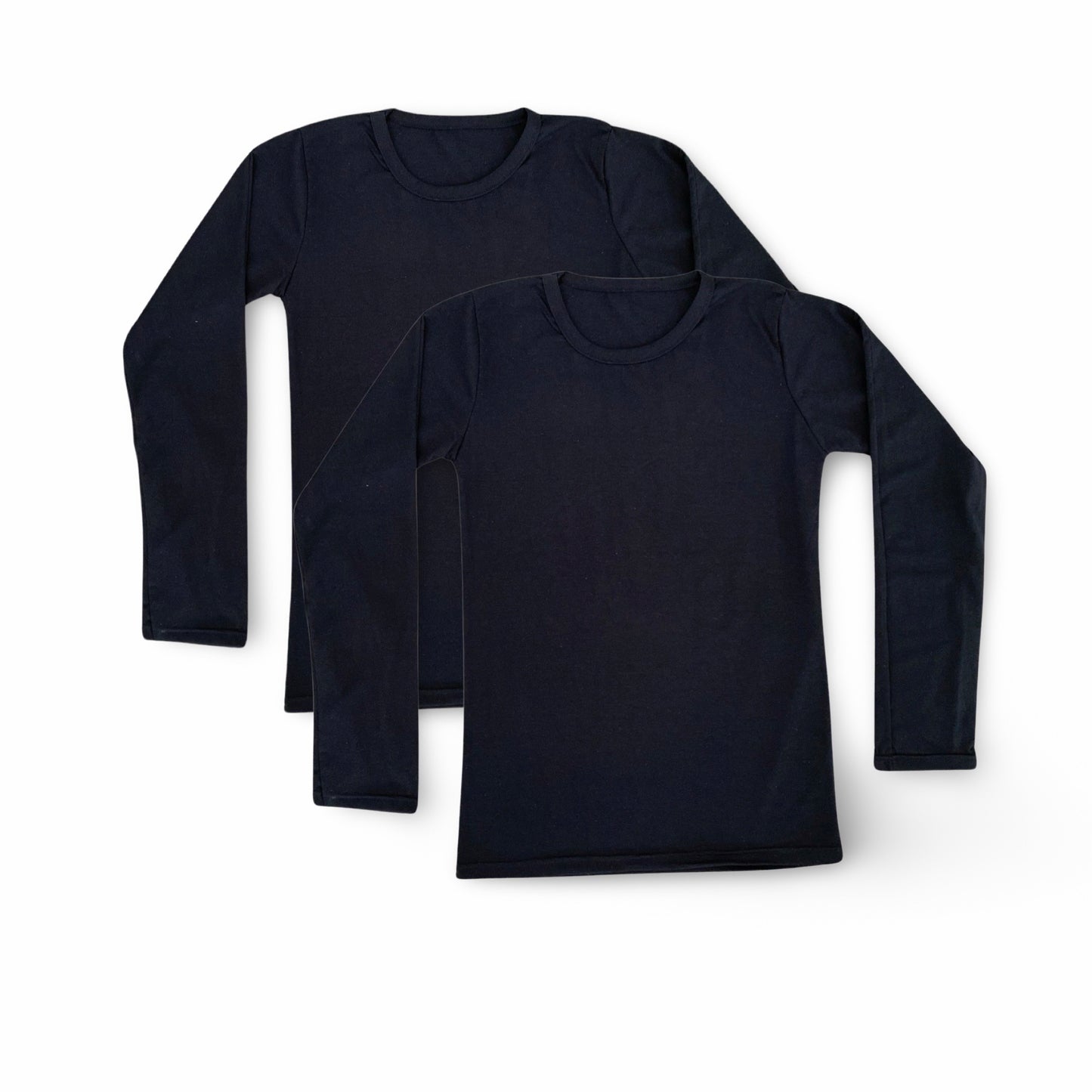 2-Pack Black Organic Cotton Tops