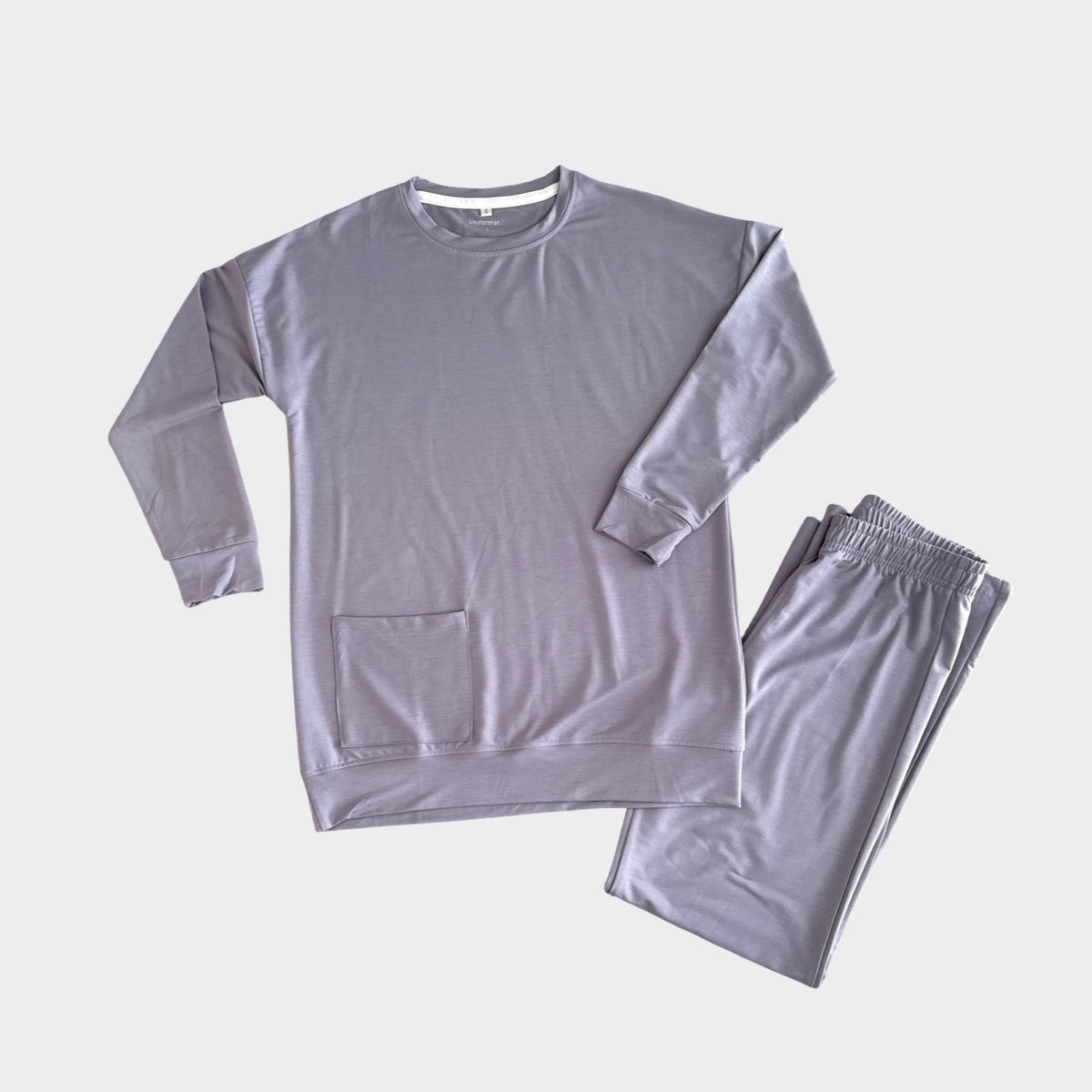 Purple Cotton Suit