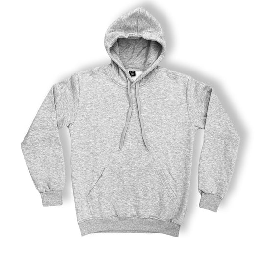 Gray Cotton Hoodie