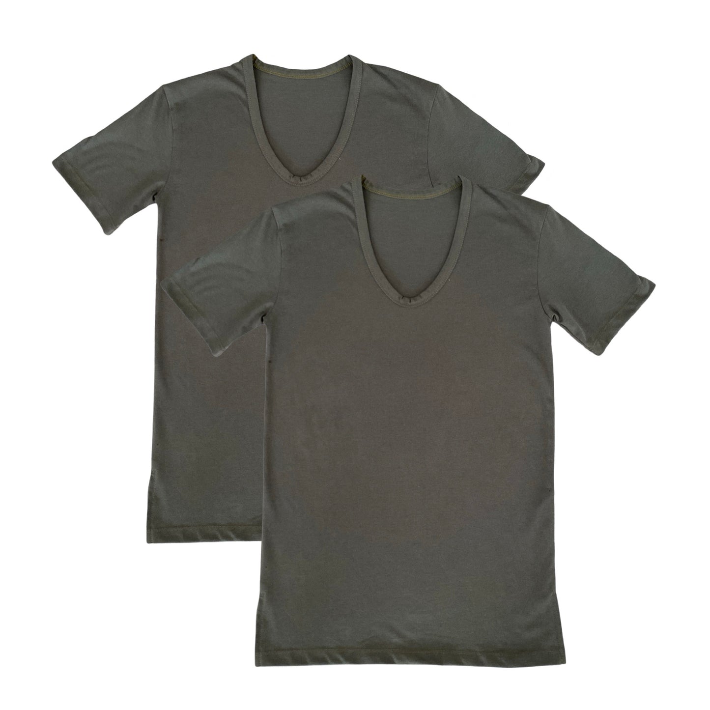 Olive Short Sleeve Tops