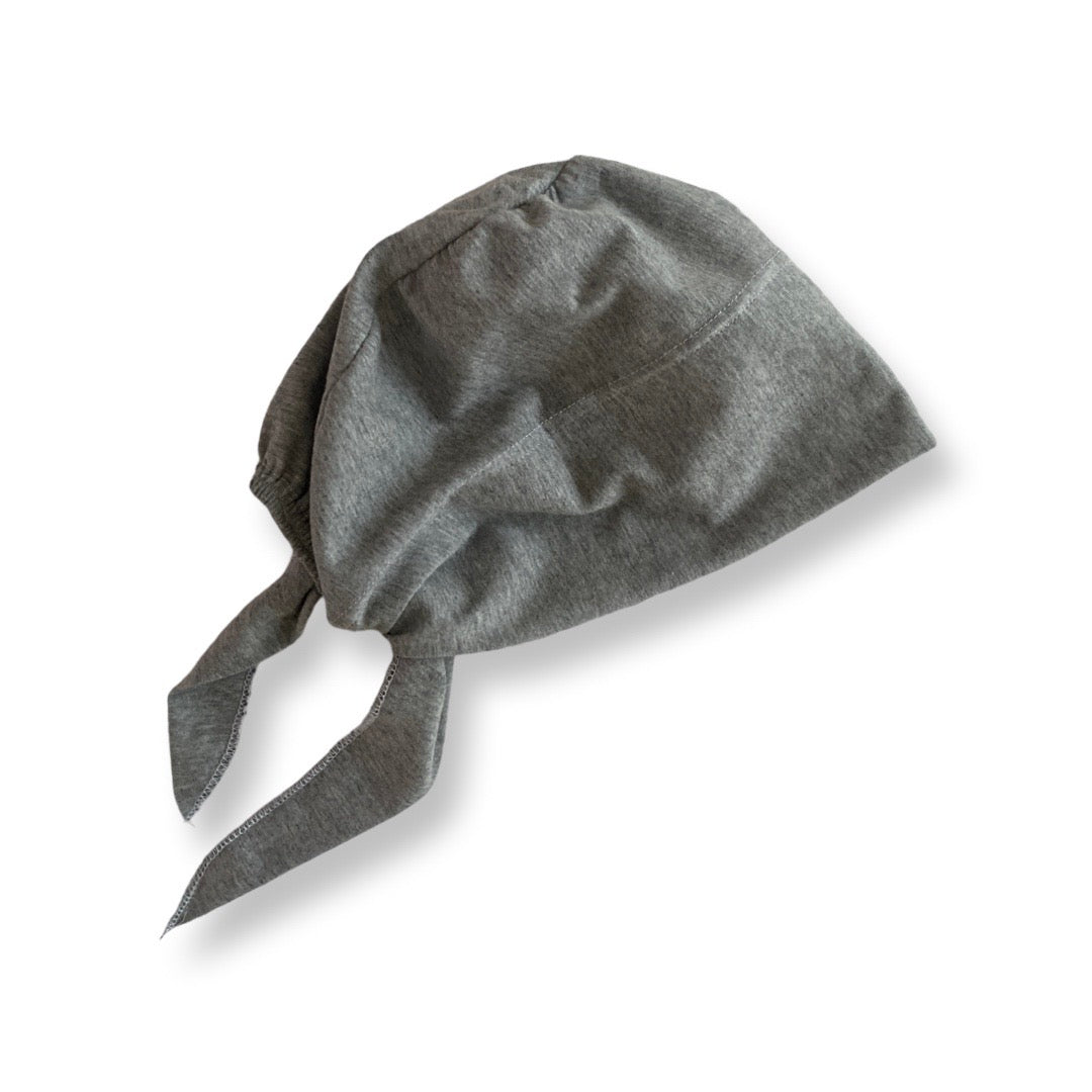 Gray Head Cap with Band