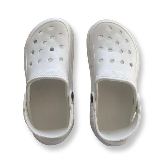 Jewel White Clog