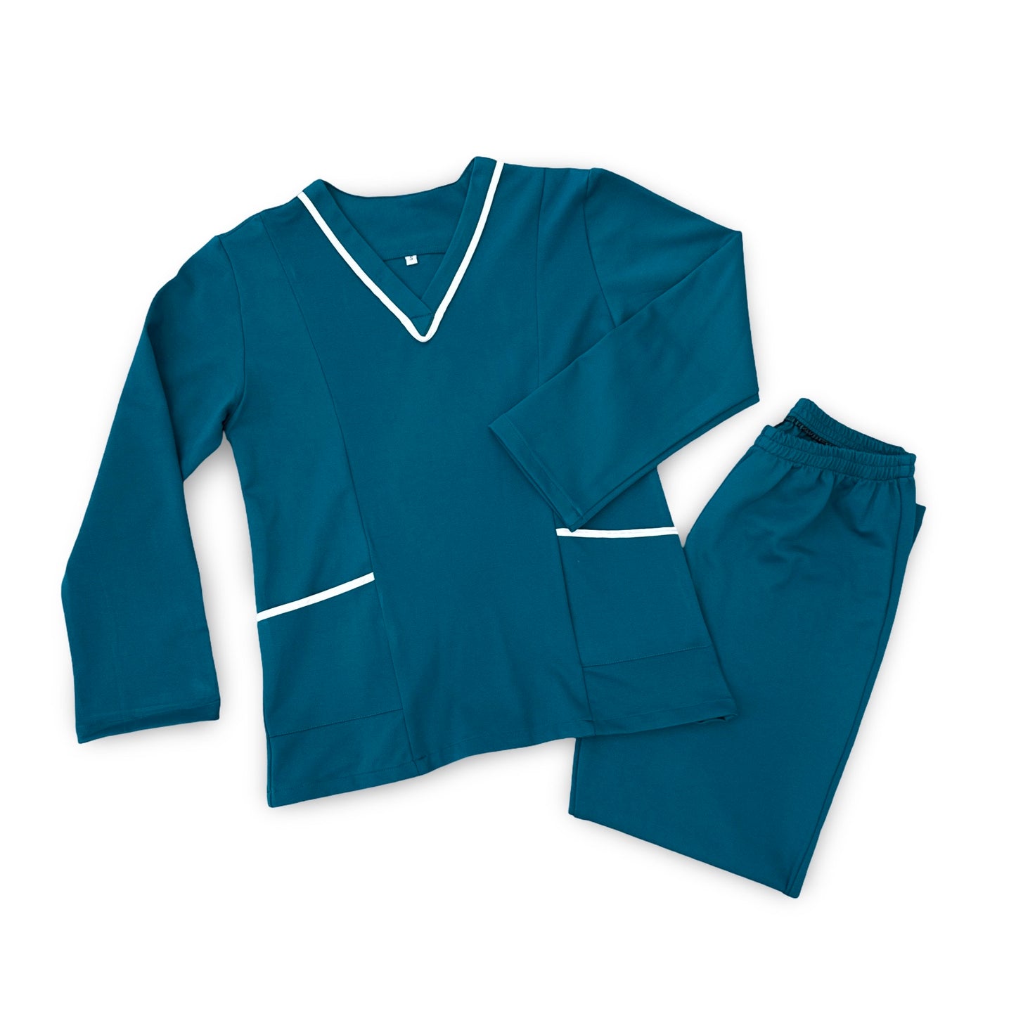 Dark Turquoise Long Sleeve Uniform