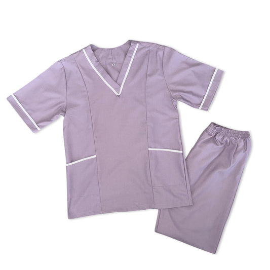 Purple Short Sleeve Uniform