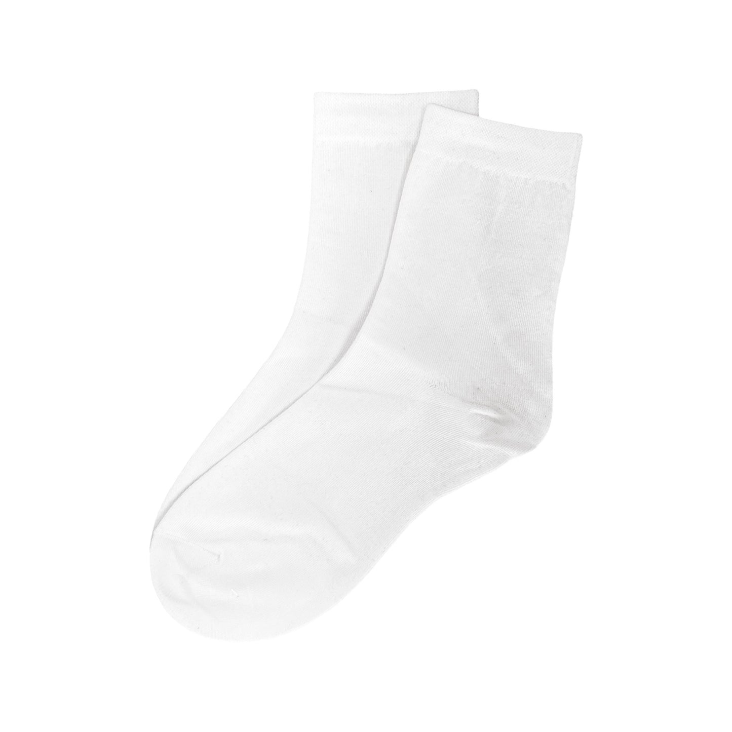 White Quarter Socks