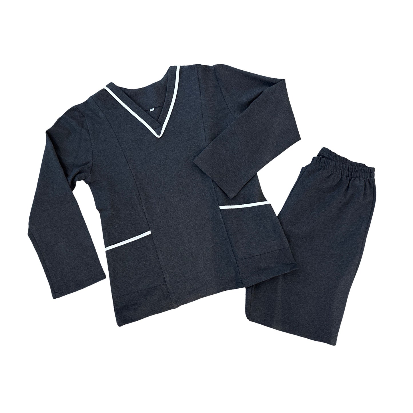 Charcoal Warm Long Sleeve Uniform