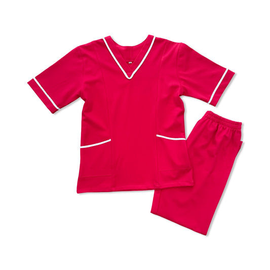 Red Short Sleeve Uniform