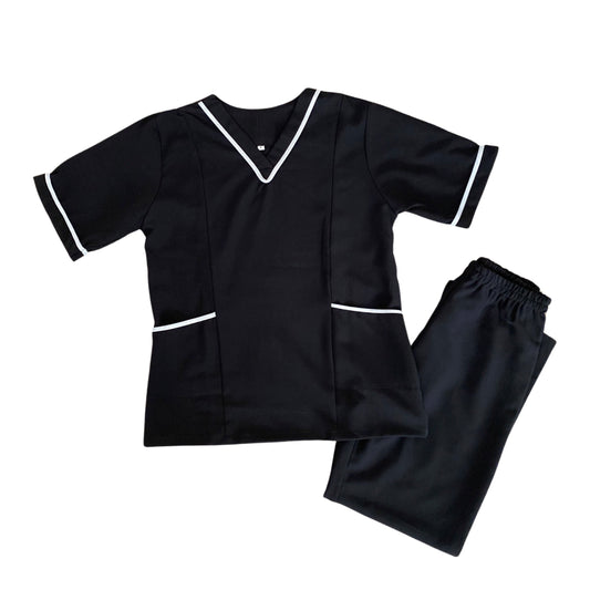 Black Short Sleeve Uniform