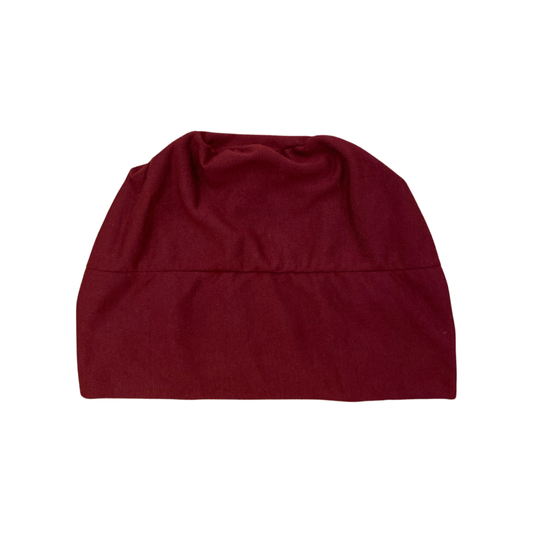 Maroon Head Cap