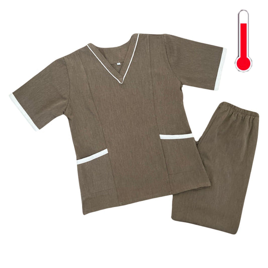 Brown Ash Short Sleeve Uniform