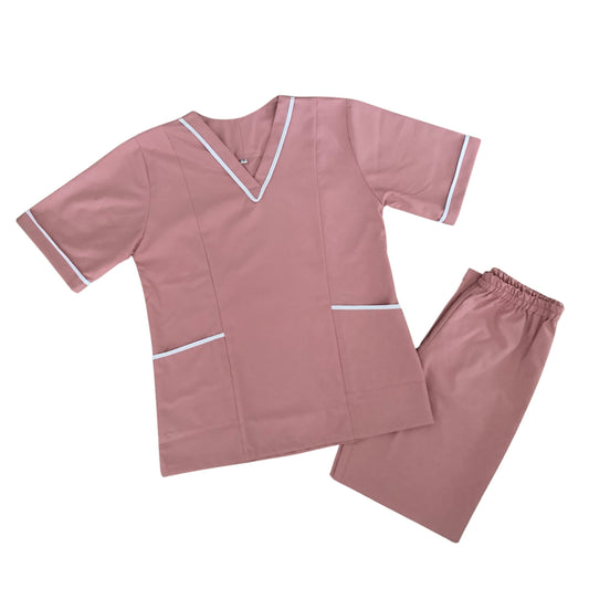 Rose Pink Short Sleeve Uniform