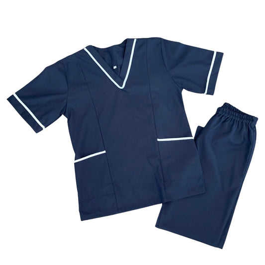 Navy-White Short Sleeve Uniform