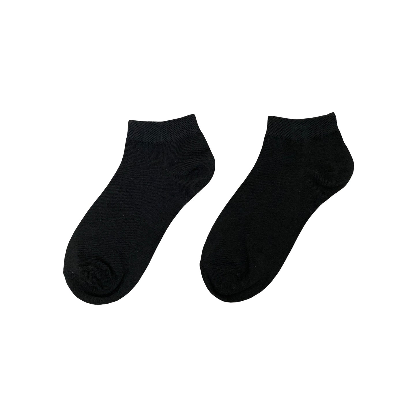Black Ankle Summer Socks
