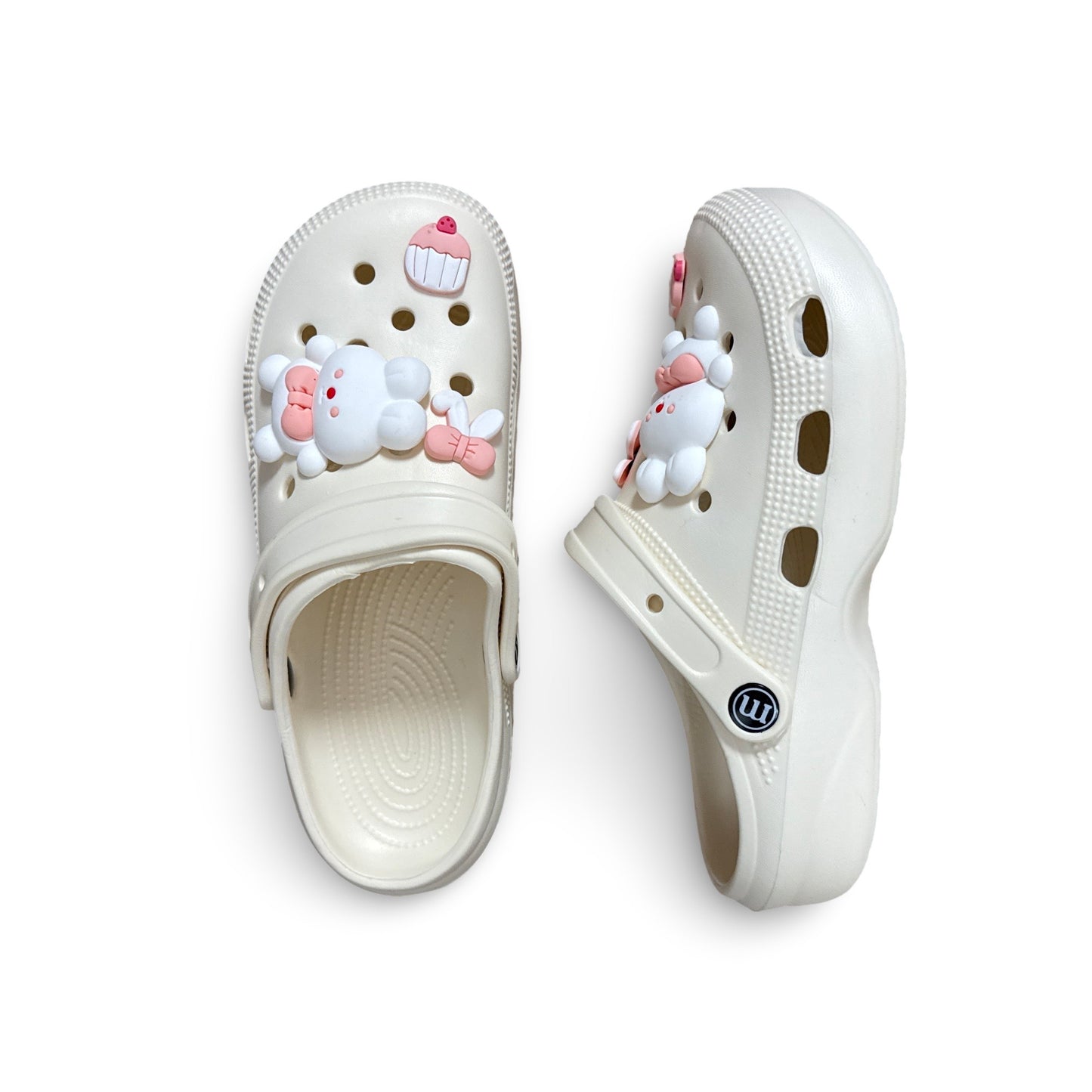 Bunny Off-White Clog